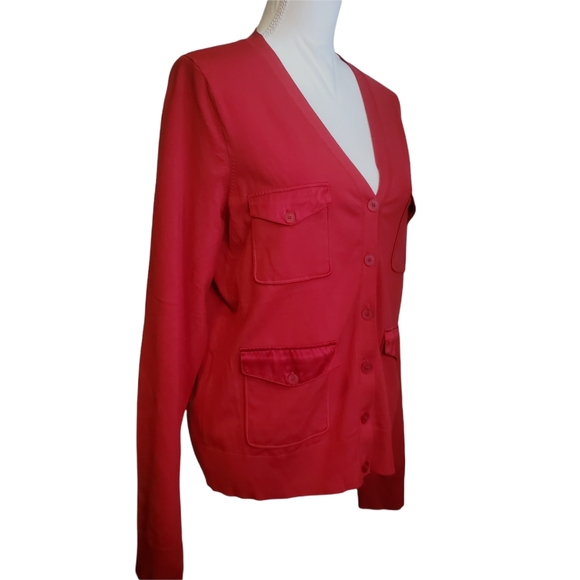 EUC Emauel Ungaro Silk Blend Button Up Cardigan - Picture 3 of 11